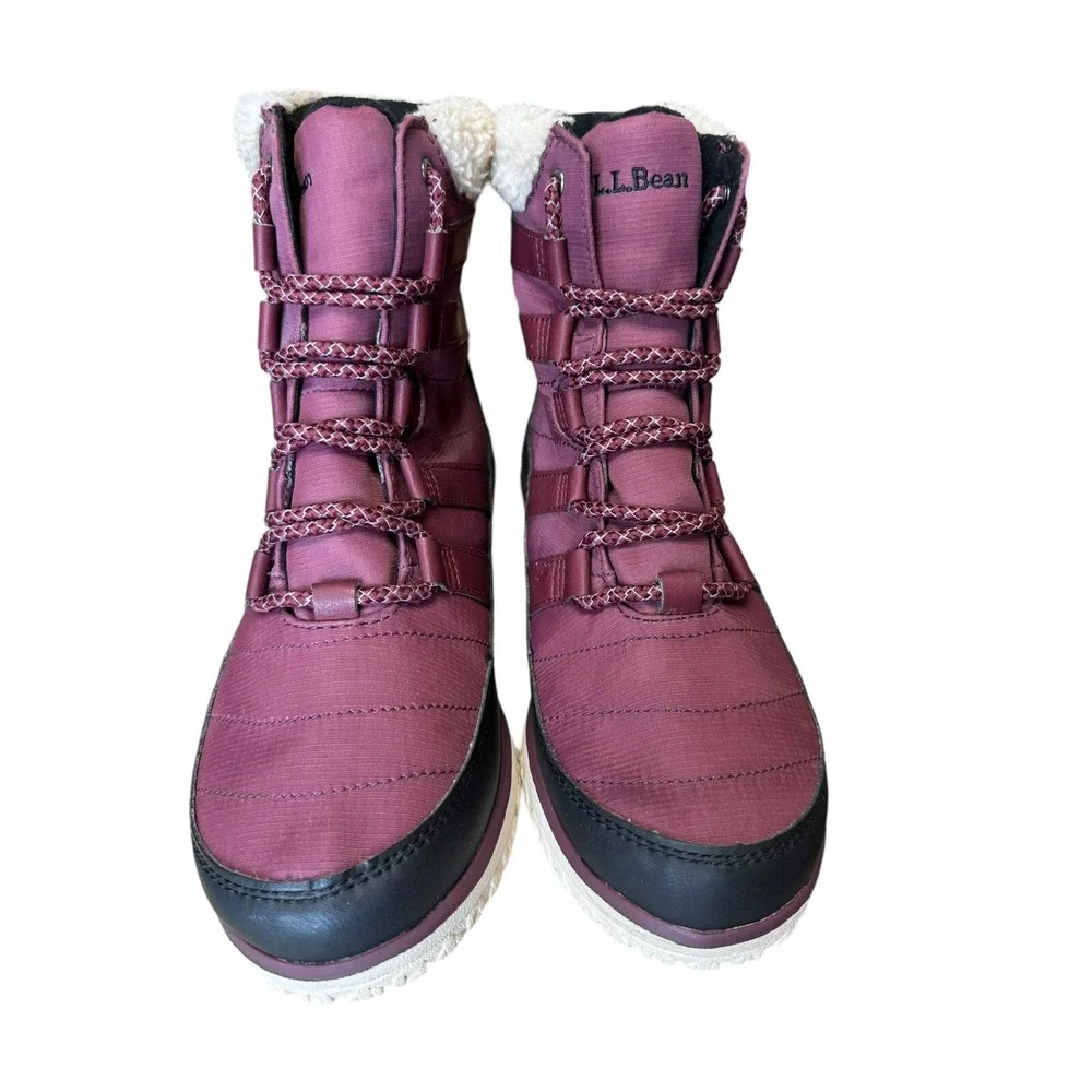 LL Bean Ultralight Insulated Pac Boots Size 6.5 No Box